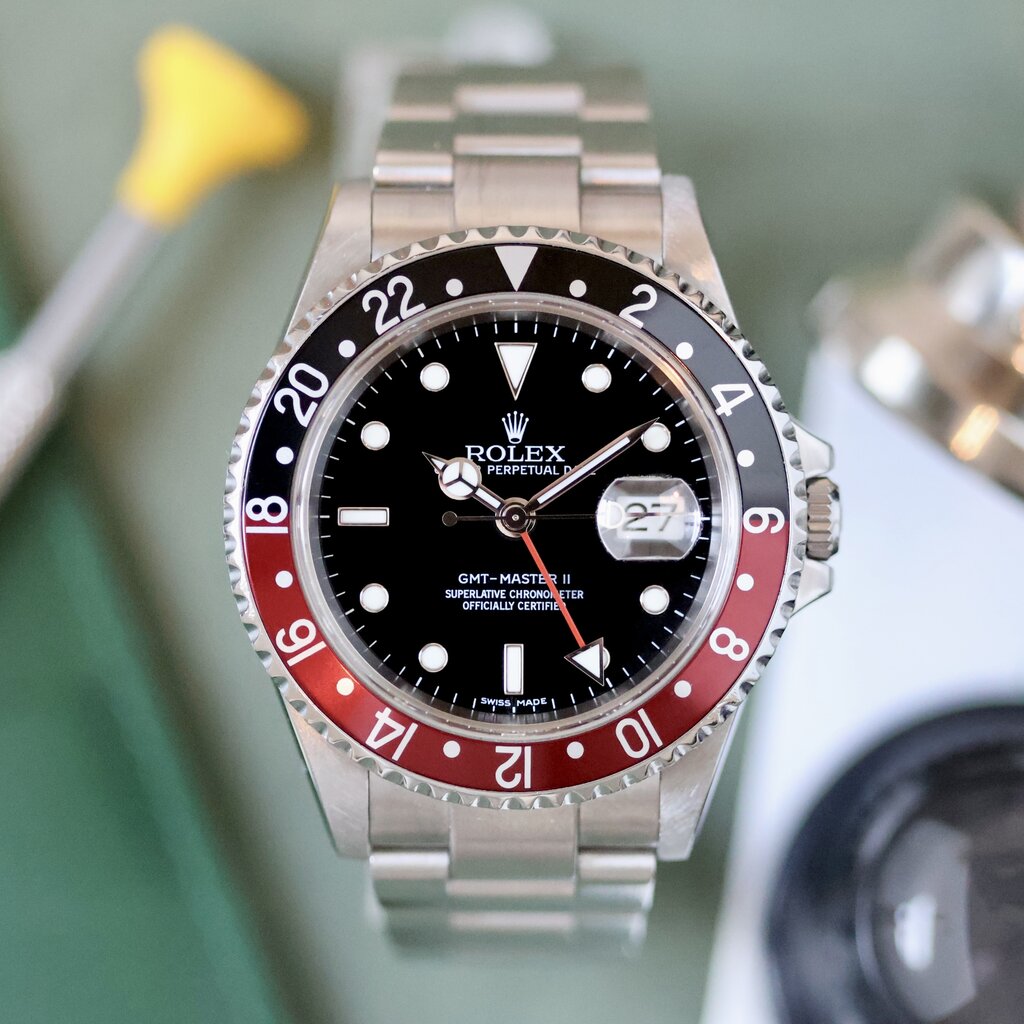 Rolex GMT-Master II Stick dial Z serial TOP condition Full set