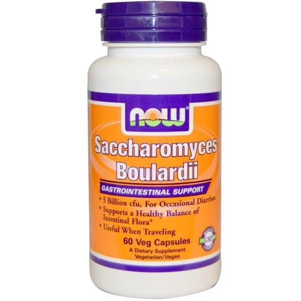 Now Foods Saccharomyces Boulardii - Magen-Darm-Unterstützung