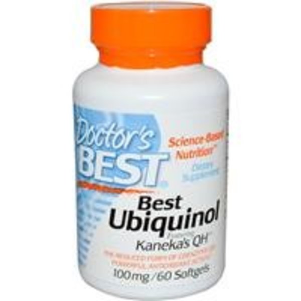 Doctor's Best Ubiquinol Featuring Kaneka's QH (100 mg)
