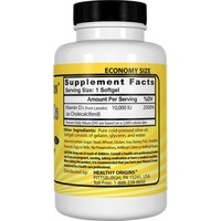 Healthy Origins Vitamin D3 (10.000 IE, hochdosiert) - XXL Sparpaket