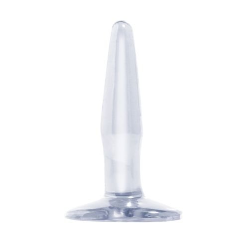Basix Rubber Works Mini Butt Plug - Transparant Basix Rubber Works Mini Butt Plug - Transparant