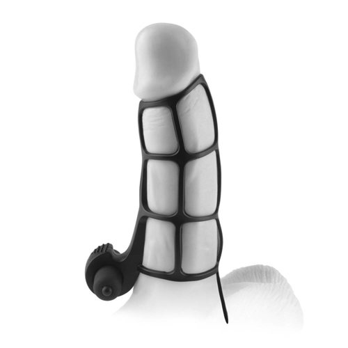 Fantasy X-tensions Siliconen power peniskooi met vibratie Fantasy X-tensions Siliconen power peniskooi met vibratie