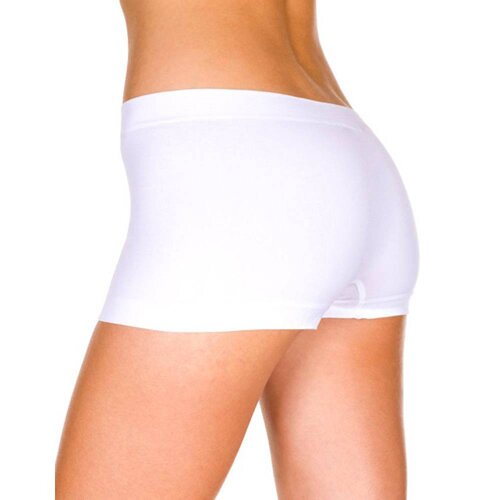 Music Legs Naadloze Boyshort - Wit Music Legs Naadloze Boyshort - Wit