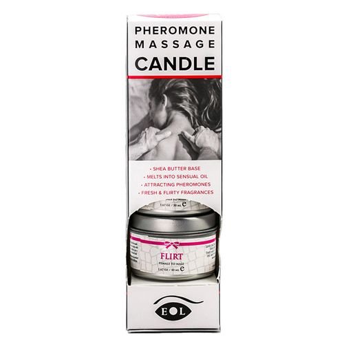Eye Of Love Flirt Feromonen Massagekaarsen Vrouw/Man - 4 x 50ml Eye Of Love Flirt Feromonen Massagekaarsen Vrouw/Man - 4 x 50ml