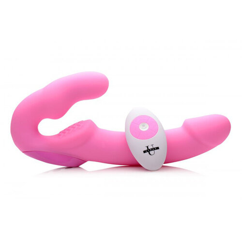 Urge Strapless Strap-On Vibrator - Roze Urge Strapless Strap-On Vibrator - Roze