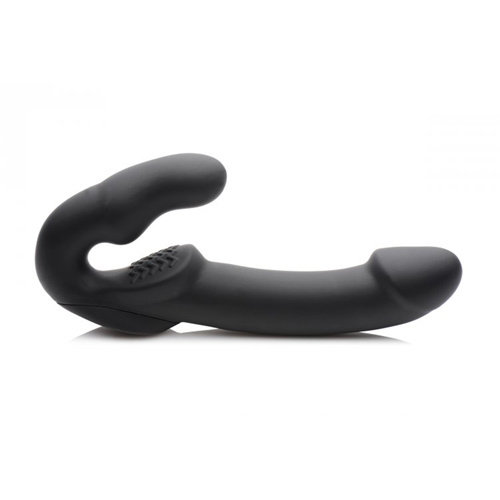 Evoke Vibrerende Strapless Strap-On - Zwart Evoke Vibrerende Strapless Strap-On - Zwart