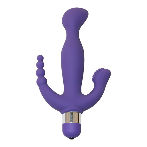 Driedubbele vibrator met 7 vibraties Driedubbele vibrator met 7 vibraties