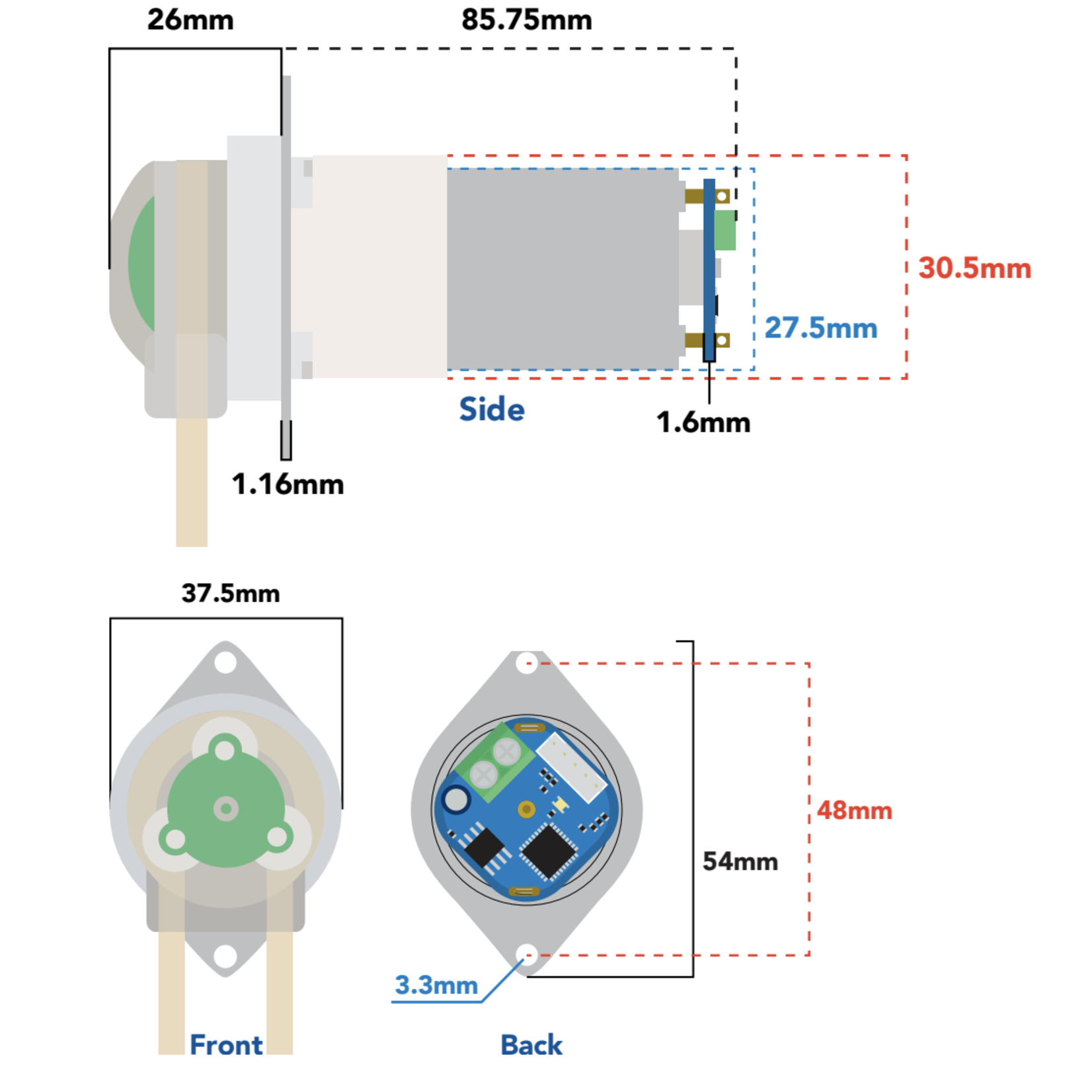 Atlas Scientific Dosing pump EZO-PMP™