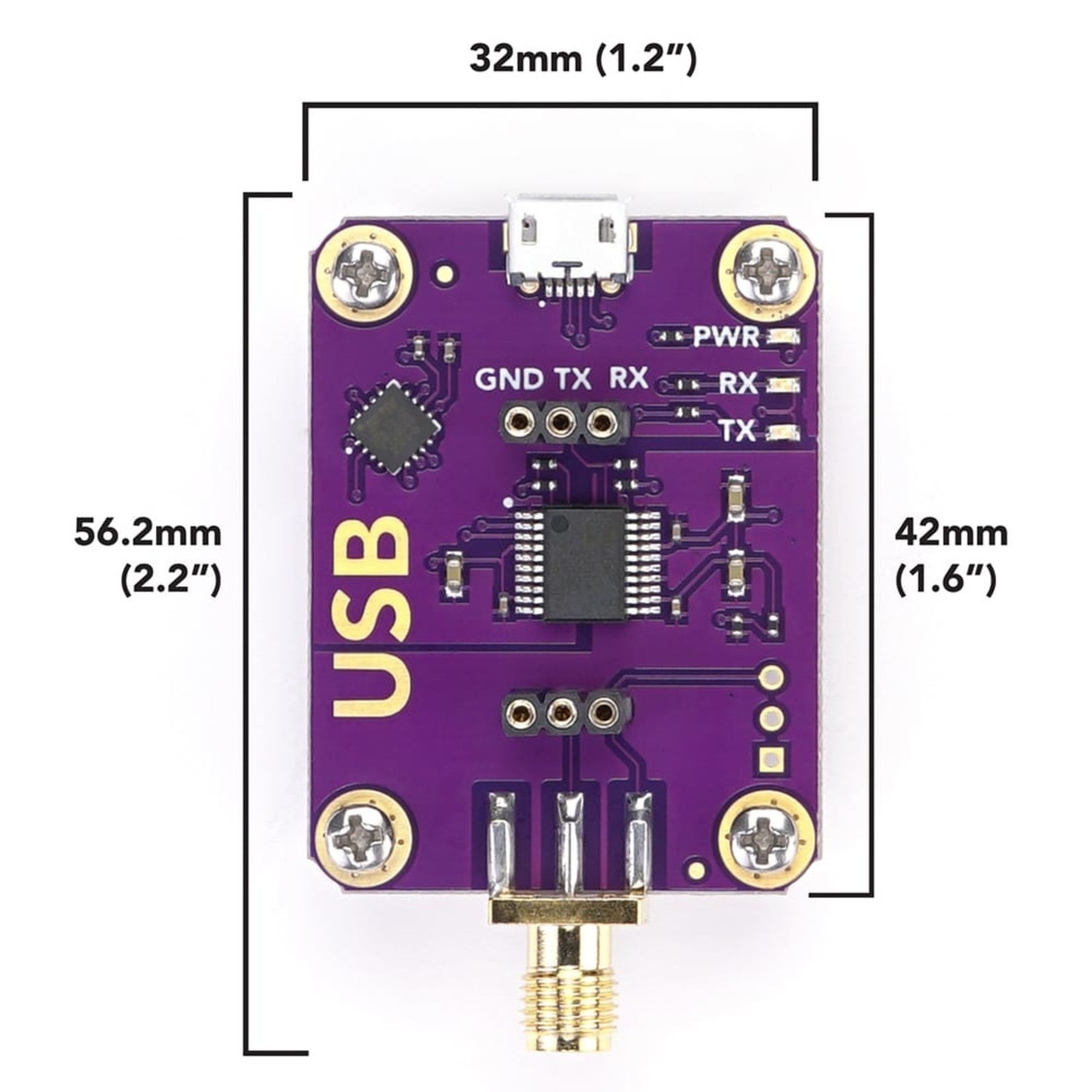 Atlas Scientific Electrically Isolated USB EZO™ Carrier Board