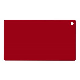 Schneidauflage zu Gourmet Board 60x40cm rot