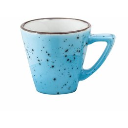 Porzellanserie "Granja" aqua Tasse obere Espresso