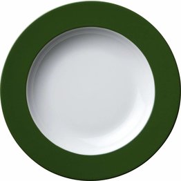 Teller tief Ø 22,5 cm grün