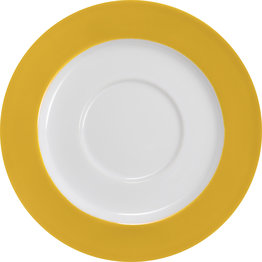 Tasse untere Ø 15 cm gelb