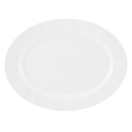 Porzellanserie "Verve" Platte oval 32x24,5cm - NEU