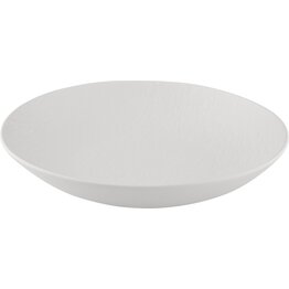 Porzellanserie "Lavanit" weiß Teller tief
