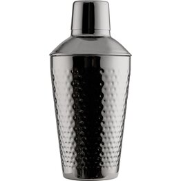 Cocktailshaker Hammerschlag, anthrazit, Edelstahl - NEU