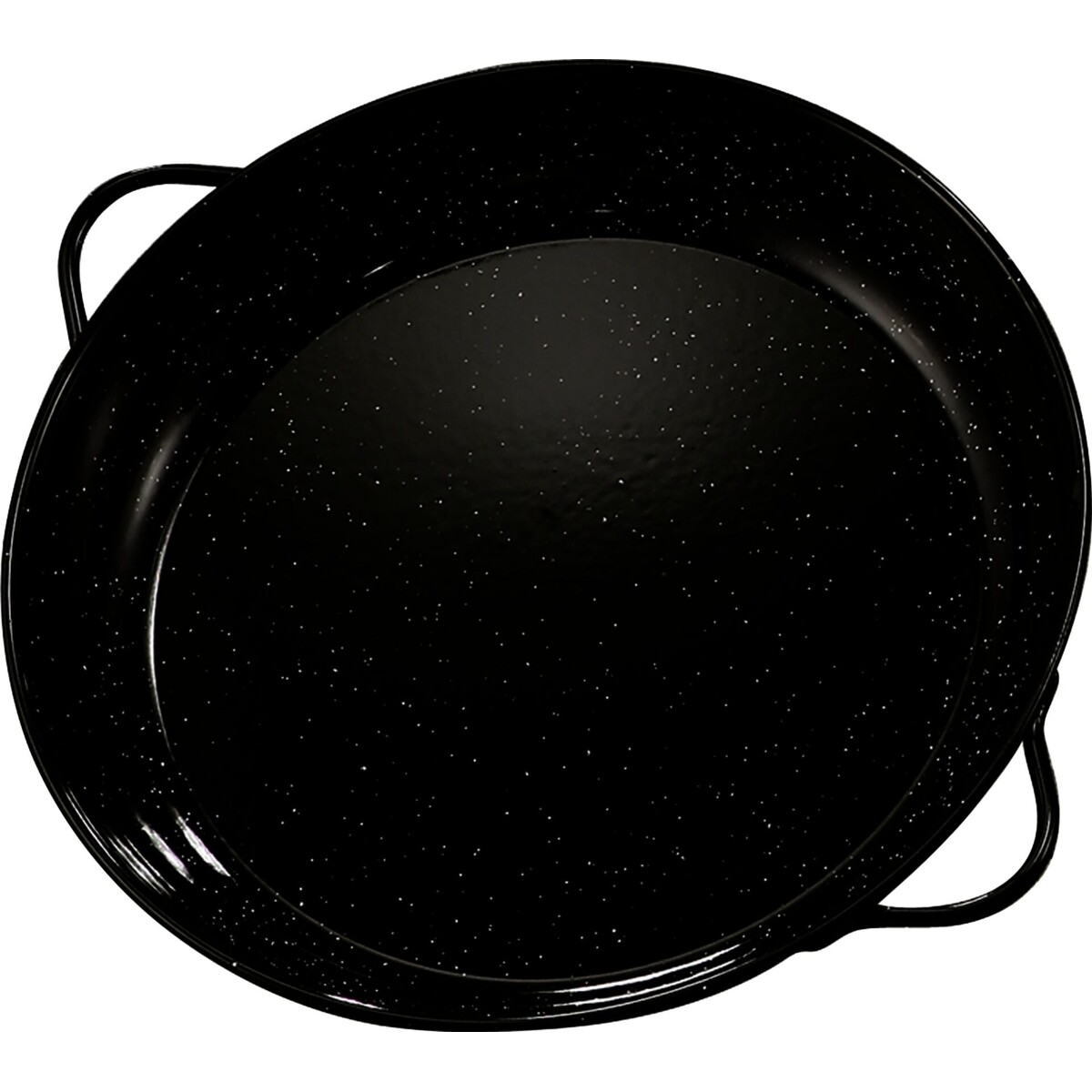 Servierpfanne Stahl, schwarz emailliert Ø 24cm