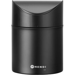 Tischabfallbehälter schwarz - NEU