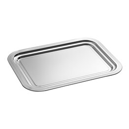Serviertablett Edelstahl - NEU