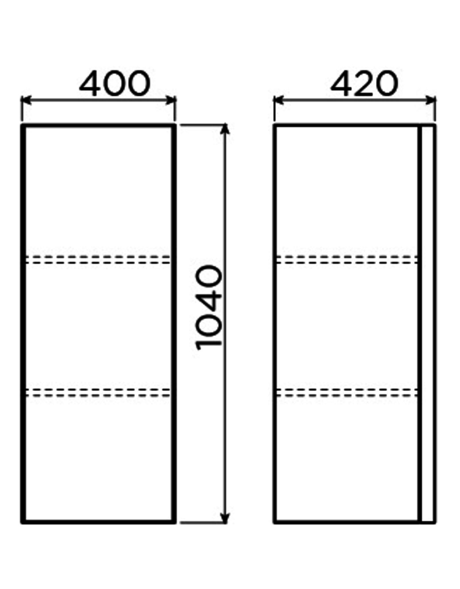 Match Me column cabinet 104 cm