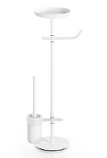 Ranpin toilet set stand, round, white