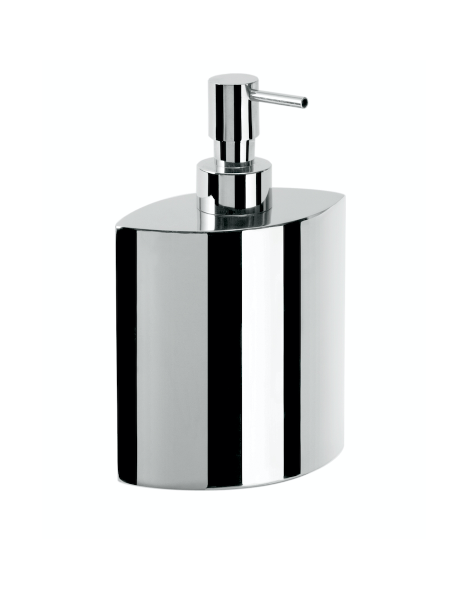 Saon liquid soap dispenser, oval, freestanding