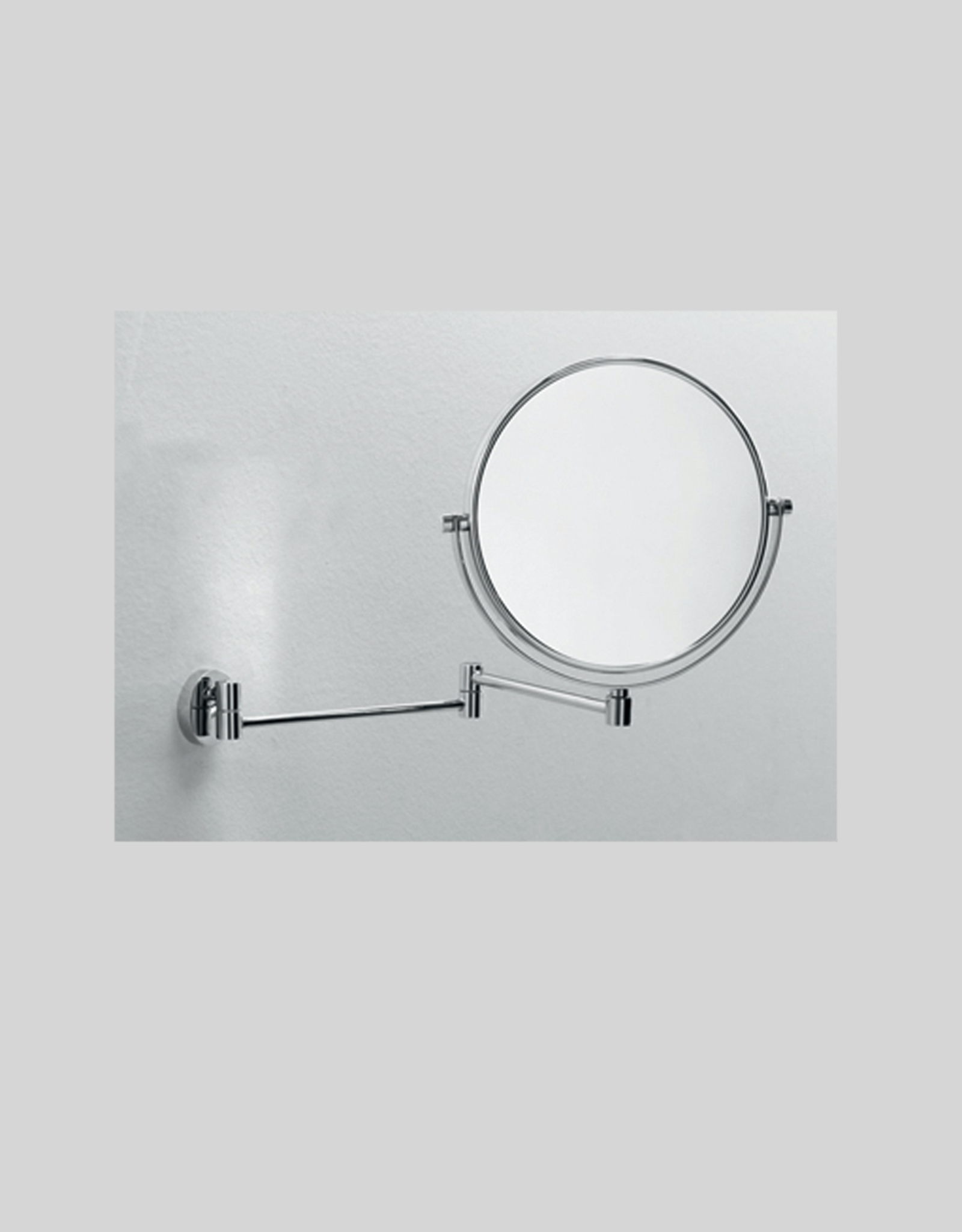 Mevedo miroir grossissant (3x) avec bras mural flexible, chrome