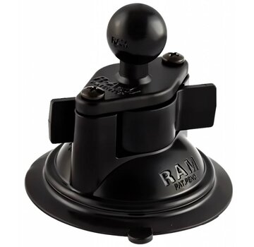 RAM Mount Twist-lock zuignap 8.5 cm basis met B-kogel RAM-B-224-1U