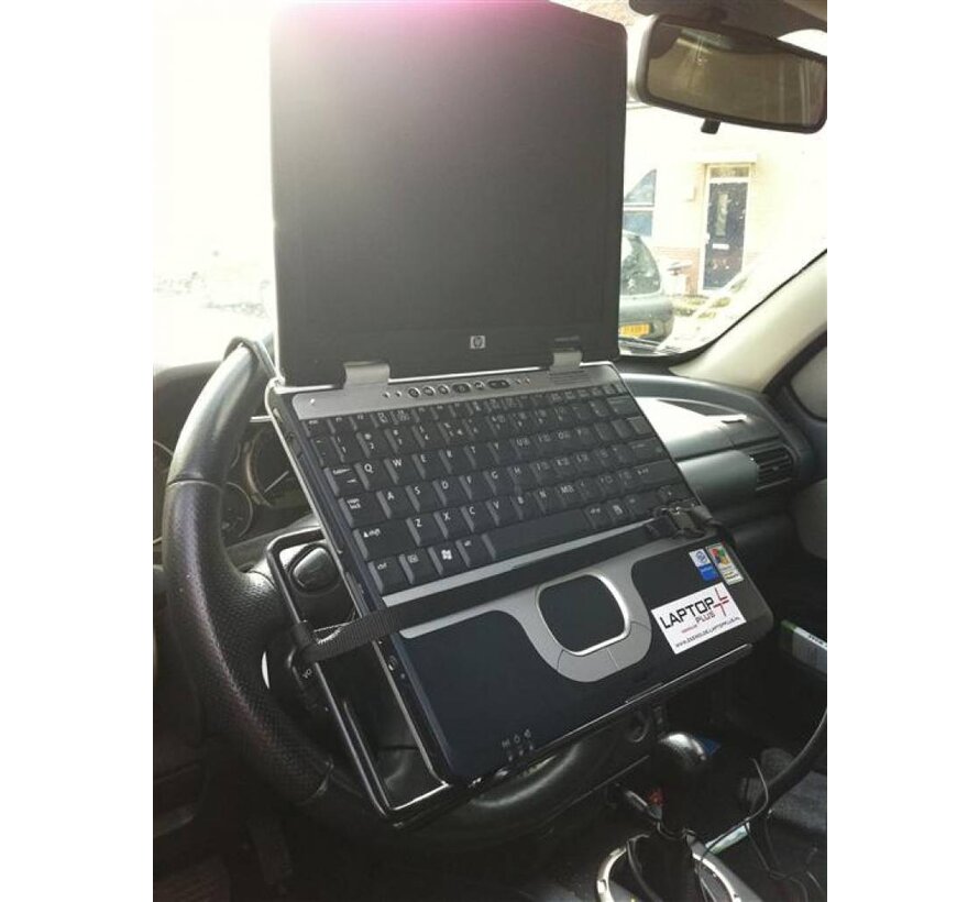 ExpressDesk autolaptophouder voor op het stuur