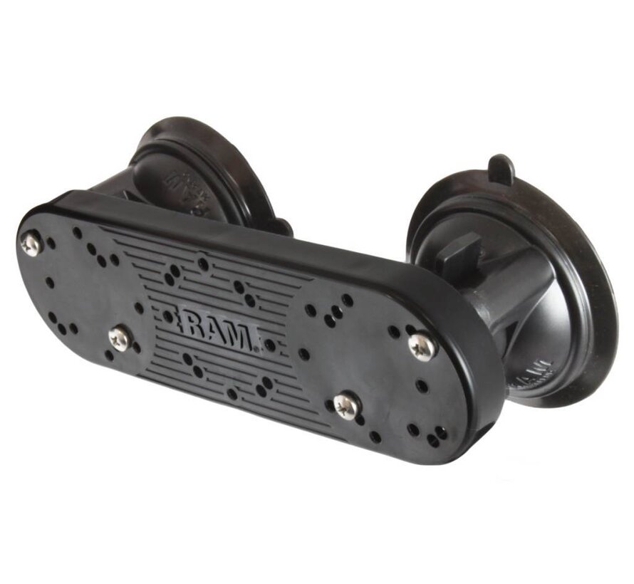 3-voudige base dubbele zuignap RAP-333-224-1U