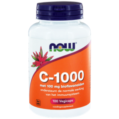 NOW Vitamin C 1000 mg Bioflavonoide (100 vKaps)