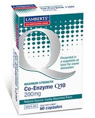 Lamberts Lamberts Coenzym Q10 200 mg (60 Vegetarische Kapseln)