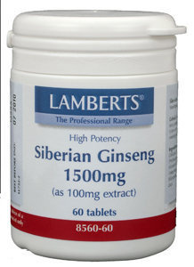 Lamberts Lamberts Sibirischer Ginseng 1500 mg (60 Tabletten)