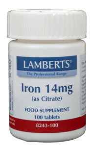 Lamberts Eisencitrat 14 mg (100 Tab)
