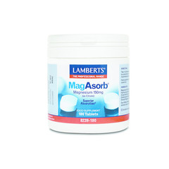 Lamberts MagAsorb (Magnesiumcitrat) 150 mg (180 Tabletten)