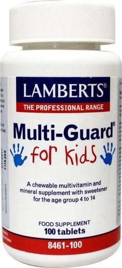 Lamberts Lamberts Multi-Guard für Kinder (Playfair) (100 Kautabletten)
