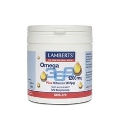 Lamberts Fischöl Omega 3 6 9 (120 Kapseln)
