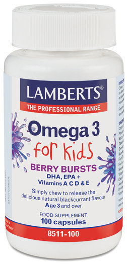 Lamberts Lamberts Fischöl Omega 3 für Kinder (100 Kapseln)