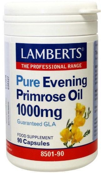 Lamberts Nachtkerzenöl 1000 mg (reines Nachtkerzenöl) (90 Caps)