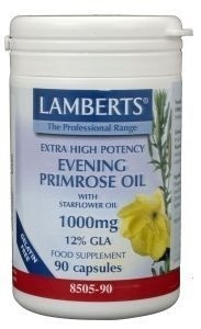 Lamberts Lamberts Nachtkerze mit Borretschöl 1000 mg (90 Kapseln)