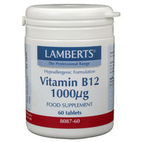 Lamberts Lamberts Vitamin B12 1000 µg (Cyanocobalamin) (60 Tab)