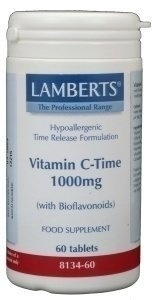 Lamberts Lamberts Vitamin C 1000 mit zeitverzögerter Freisetzung und Bioflavonoiden (60 Tabletten)