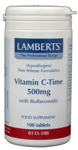 Lamberts Vitamin C 500 zeitverzögert & Bioflavonoide (100 Tab)