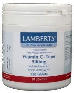 Lamberts Vitamin C 500 zeitverzögert & Bioflavonoide (250 Tab)