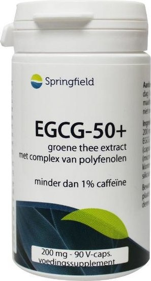 Springfield EGCG-50+ Grüntee-Extrakt (90 VCaps)