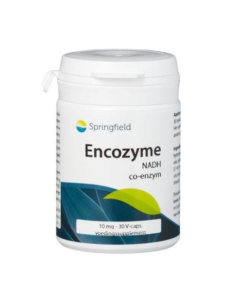 Springfield Encozyme NADH 10 mg (30 Caps)