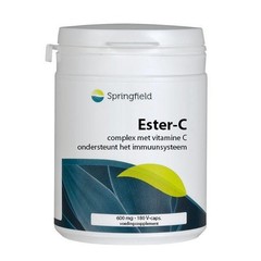 Springfield Ester-C gepuffertes Vitamin C (180 vegetarische Kapseln)