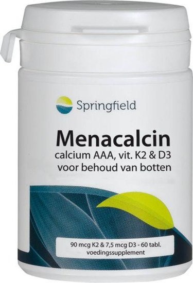 Springfield Springfield Menacalcin Vitamin K2 (60 Tab)