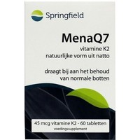 Springfield Springfield MenaQ7 Vitamin K2 45 mcg (60 Tabletten)