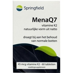 Springfield MenaQ7 Vitamin K2 45 mcg (60 Tabletten)